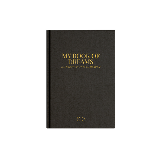 Charcoal Book of Dreams - Hardcover Journal