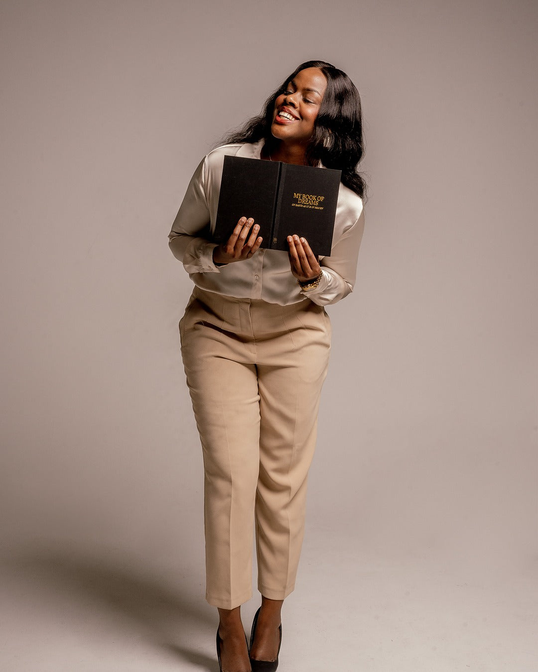 Charcoal Book of Dreams - Hardcover Journal