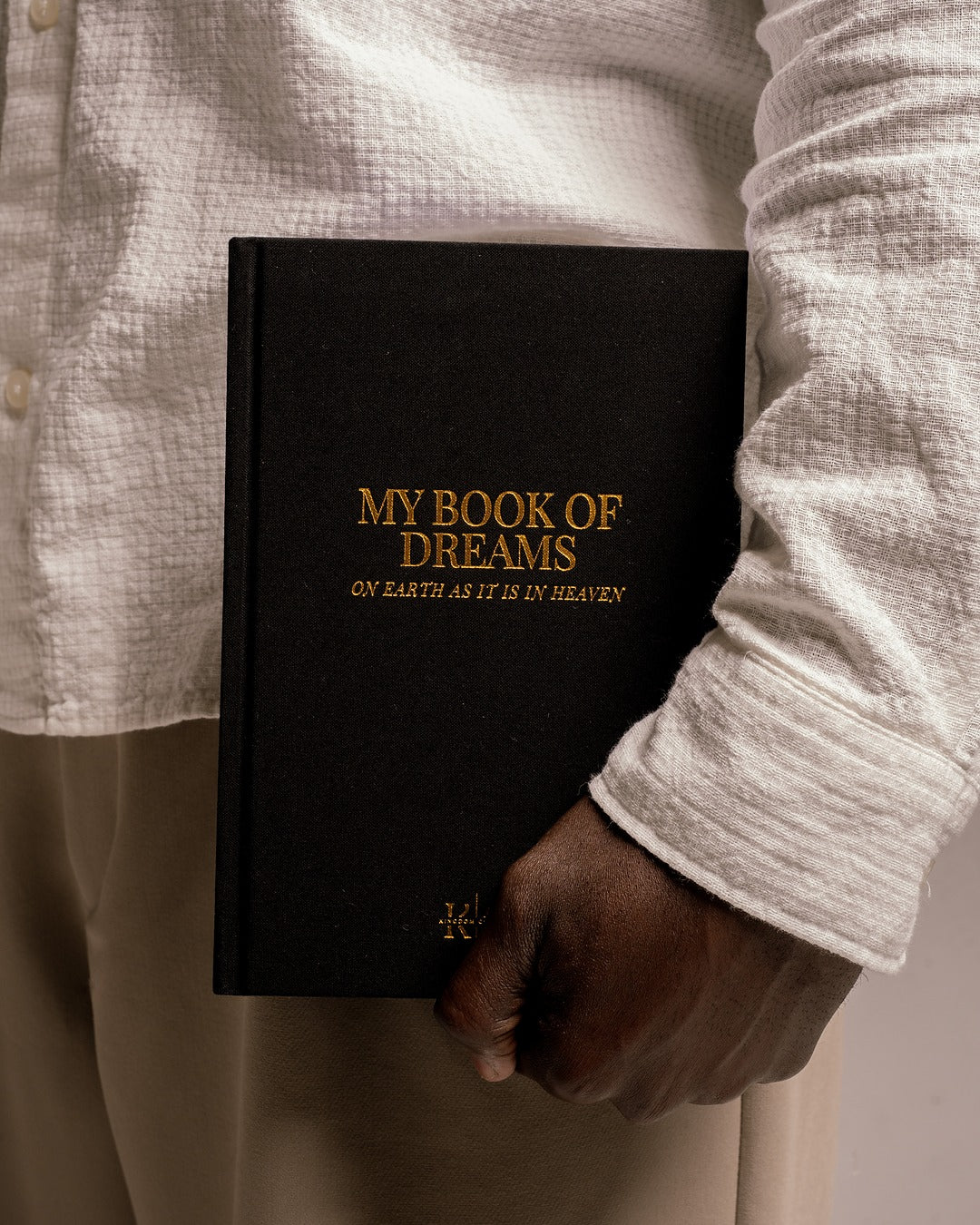 Charcoal Book of Dreams - Hardcover Journal