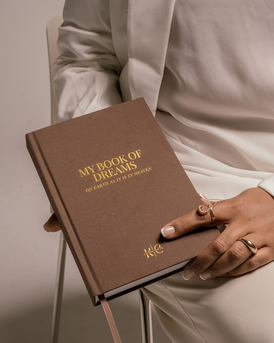 Mocha Book of Dreams - Hardcover Journal